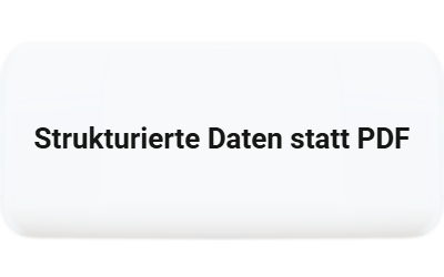Die XRechnung besteht aus strukturierten Daten statt aus einem PDF