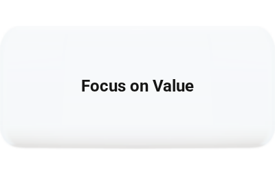 Focus on delivering value as a core principle of agile project management