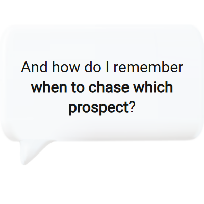 Automatic follow-up reminders in client management software for freelancers.