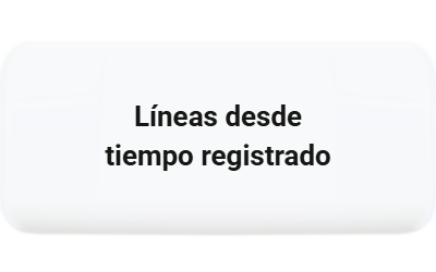 Líneas a partir del tiempo registrado al crear una factura electrónica