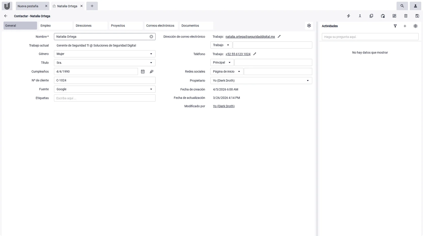 Pleno control de los datos de clientes, en la nube o on-premises, en el CRM para freelancers Unusual Suite.